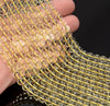 6MM Genuine Lemon Quartz Gemstone Grade AAA Yellow Round Loose Beads 15.5 inch Full Strand (80009839-A184)