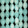 12x8MM Genuine Light Blue Hemimorphite Gemstone Grade AA Barrel Drum Loose Beads 7.5 inch Half Strand (80009902-A187)
