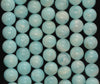 8MM Genuine Deep Blue Hemimorphite Gemstone Grade AAA Round Loose Beads 7.5 inch Half Strand (80009916-A188)