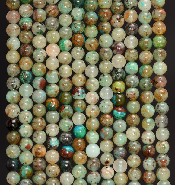 5MM Genuine Shattuckite Chrysocolla Gemstone Grade A Round Loose Beads 15 inch Full Strand (80009925-A189)