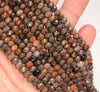 5x4MM Ruby Gemstone Micro Faceted Rondelle Loose Beads 15 inch Full Strand (80009958-A203)