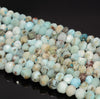5x4MM Larimar Gemstone Grade B Micro Faceted Rondelle Loose Beads 15 inch Full Strand (80009964-A203)