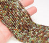 4x3MM Chrysophrase Gemstone Grade AA Micro Faceted Rondelle Loose Beads 15.5 inch Full Strand (80009988-A201)