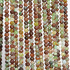 4x3MM Chrysophrase Gemstone Grade AA Micro Faceted Rondelle Loose Beads 15.5 inch Full Strand (80009988-A201)