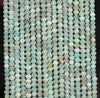 3x2MM Peru Amazonite Gemstone Grade A Micro Faceted Rondelle Loose Beads 15.5 inch Full Strand (80010007-A201)
