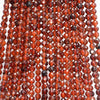 5MM Hessonite Garnet Gemstone Grade AAA Micro Faceted Round Loose Beads 15.5 inch Full Strand (80010051-A199)