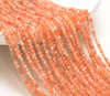 2MM Sunstone Gemstone Grade AAA Micro Faceted Round Loose Beads 15 inch Full Strand (80010176-A194)