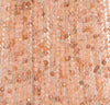 4MM Bronze Rutilated Quartz Gemstone Grade AA Micro Faceted Round Loose Beads 15.5 inch Full Strand (80010186-A194)