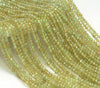 3MM Light Green Green Garnet Gemstone Grade AA Micro Faceted Round Loose Beads 15.5 inch Full Strand (80010192-A193)