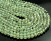 6mm Green Prehnite Gemstone Grade A Round Loose Beads 15.5 Inch Full Strand (80007375-A258)