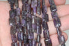 10X8mm Dark Purple Lepidolite Gemstone Grade AB Rectangle Loose Beads 15.5 inch Full Strand (90188392-663)