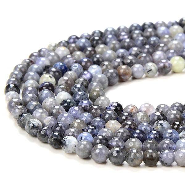 3MM Natural Tanzanite Gemstone Round Loose Beads 15 inch Full Strand (80016353-P59)