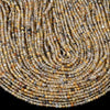 3MM Natural Golden Rutilated Quartz Gemstone Grade AAA Round Loose Beads 15 inch Full Strand (80017285-P74)