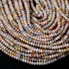 4X2MM Natural Morganite Gemstone Grade A Bicone Faceted Rondelle Saucer Loose Beads 15 inch Full Strand (80009461-P34)