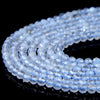 2MM Natural Chalcedony Blue Lace Agate Gemstone Grade AAA Micro Faceted Round Loose Beads 15 inch Full Strand (80016794-P64)