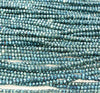 3x2mm Green Hematite Gemstone Micro Faceted Rondelle Loose Beads 15.5 inch Full Strand (80007532-A263)