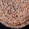 2MM Natural Multi Rutilated Quartz Gemstone Grade AA Micro Faceted Diamond Cut Cube Loose Beads (P42)