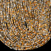 3X2MM Natural Bumblebee Jasper Gemstone Grade AA Micro Faceted Rondelle Loose Beads 15 inch Full Strand (80017469-P78)