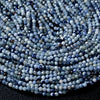 2MM Natural Light Blue Sapphire Gemstone Grade AA Micro Faceted Round Loose Beads 15.5 inch Full Strand (80009410-P31)