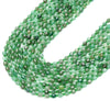 6MM Natural Green Aventurine Gemstone Grade AA Faceted Prism Double Point Cut Loose Beads (D342)