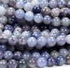 8MM Natural Iolite Gemstone Grade AA Round Loose Beads (D313)