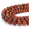 Natural Hessonite Garnet Gemstone Grade AA Round 5MM 6MM 7MM 9MM Loose Beads (D209)