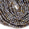 Natural Tanzanite Gemstone Grade A Micro Faceted Round 3MM 4MM Loose Beads (P45)