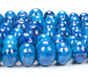 10-20MM Treated Chrysocolla Quantum Quattro Gemstone Grade AAA Graduated Rondelle Loose Beads 15 inch Full Strand (80017066-D350)