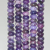 8X5-8X4mm Purple Lepidolite Gemstone Grade AA Rondelle Loose Beads 16 inch Full Strand (90187998-673)