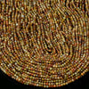 2MM Natural Green Garnet Gemstone Grade AA Micro Faceted Round Loose Beads 15 inch Full Strand (80017303-P76)