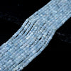 2MM Natural Aquamarine Gemstone Grade AAA Micro Faceted Diamond Cut Cube Loose Beads 15 inch Full Strand (80009237-P43)