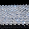 Natural Rainbow Moonstone Gemstone Grade AA Round 7MM 8MM Loose Beads (D384)