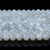 Natural Flash White Moonstone Gemstone Grade AAA Round 6MM 7MM 8MM 10MM 11MM 12MM Loose Beads (D136)