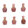 34X20X12MM Natural Strawberry Quartz Gemstone Perfume Bottle Pendant Faceted, Essential Oil Bottle Beads 1 Bead (80017228-P70)