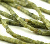 4-5MM Olive Jade Gemstone Square Cube Loose Beads 15.5 inch Full Strand (90182169-A112)