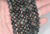 8MM Green Rutilated Quartz Gemstone Round Loose Beads 15 inch Full Strand (90182309-A122)