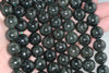 10MM Green Rutilated Quartz Gemstone Grade AA Round Loose Beads 7.5 inch Half Strand (90182440-A121)