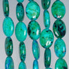 18x13MM Chrysocolla Gemstone Oval Loose Beads 15.5 inch Full Strand (90182630-A139)