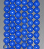 8MM Blue Matrix Turquoise Gemstone Round Loose Beads 15.5 inch Full Strand (90183173-A146)