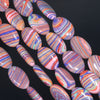 18x13MM Rainbow Matrix Turquoise Gemstone Oval Loose Beads 15.5 inch Full Strand (90183319-A153)