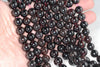 12MM Red Garnet Gemstone Round Loose Beads 7.5 inch Half Strand (90183596-A117)