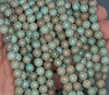7 - 8MM Boulder Creek Turquoise Gemstone ROUND Loose Beads 16 inch Full Strand (90184618-A131)