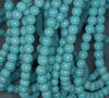 8MM Turquoise Howlite Gemstone ROUND Loose Beads 15.5 inch Full Strand (90184629-A132)