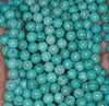 8MM Turquoise Howlite Gemstone ROUND Loose Beads 15.5 inch Full Strand (90184643-A133)