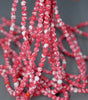 4MM Pink White Matrix Turquoise Gemstone Round Loose Beads 15 inch Full Strand (90184662-A143)