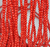 4MM Red Turquoise Gemstone Round Loose Beads 16.5 inch Full Strand (90184683-A144)