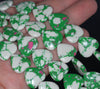 16x15MM White Green Matrix Turquoise Gemstone Love Heart Loose Beads 15.5 inch Full Strand (90184686-A145)