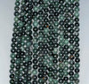 4MM Dark Forest Jade Gemstone ROUND Loose Beads 15.5 inch Full Strand (90184736-A123)