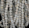6MM Bolder White Jade Gemstone ROUND Loose Beads 15 inch Full Strand (90184747-A124)