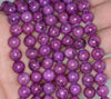 8MM Purple Sugilite Gemstone ROUND Loose Beads 15.5 inch Full Strand (90184766-A126)